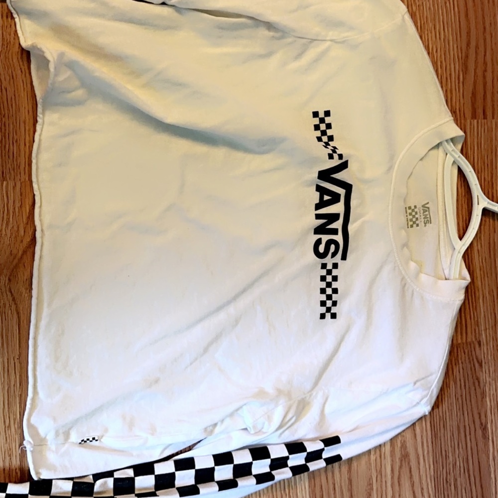Vans Long Sleeve Crop Top